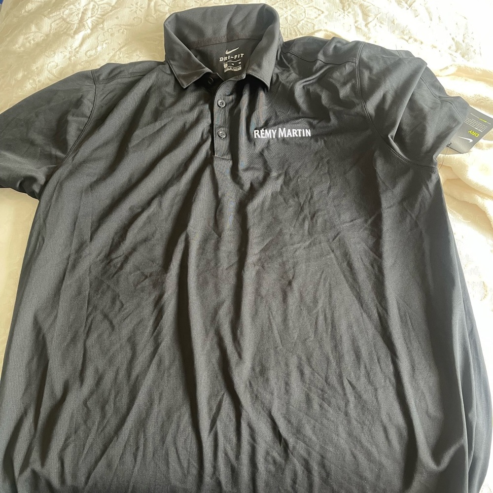 Nike Dark Gray Polo Shirt for Men